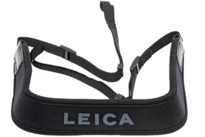 Brand New Unused Leica Neoprene Carrying Strap Black Shoulder Neck 42146 - Picture 1 of 2