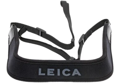 Brand New Unused Leica Neoprene Carrying Strap Black Shoulder Neck 42146 - Image 1 of 2