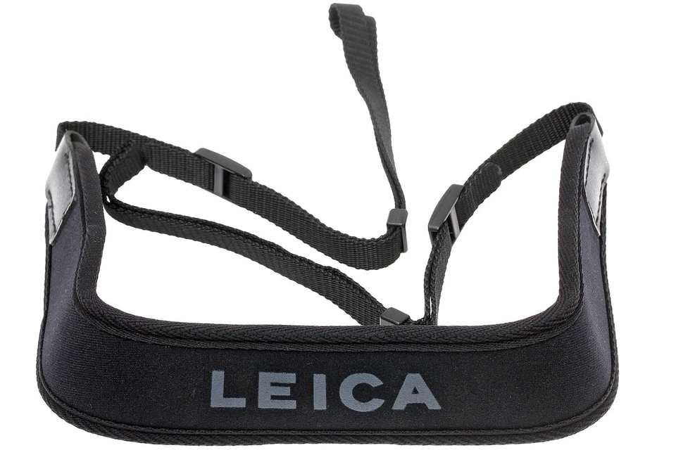 LEICA NEOPRENE CAMERA/BINOCULAR STRAP BLACK 42146