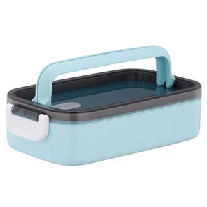 1 Set Lunch Container Ergonomic Handle Keep Freshing School Students Portable - Picture 1 of 10