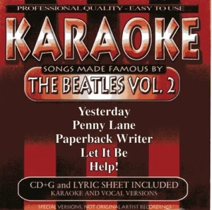 Karaoke Songs Made Famous by the Beatles - Volume 2 - EXCELLENT! - Picture 1 of 4
