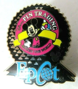 Disney Pin WDW Cast Lanyard Series 3 - Logo Collection (Epcot/Mickey) #40371 - Picture 1 of 2