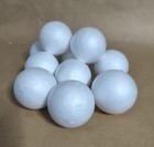 10 bolas de porexpan de 5,5 cms