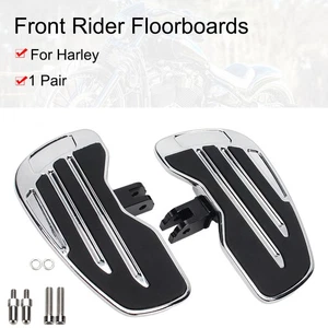 Rider Pegs Floorboards For Harley Softail Lower Rider S Sport Glider Breakout - Picture 1 of 13