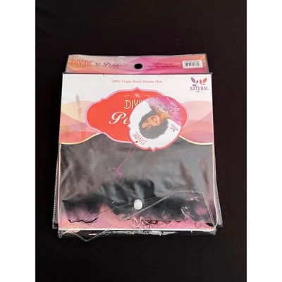 DIVINE Petite Plus 100% Virgen Remi Color de Cabello Humano Natural Negro Rizo Afro Foto 1 de 4