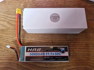 HRB 3S Lipo 5000mAh Akku inkl. Originalverpackung - Bild 1 von 5