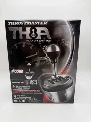 Thrustmaster TH8A Racing Wheel - Black And Silver - Image 1 of 4