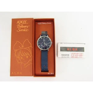Seiko Alba Kiki's Delivery Service Quartz Armbanduhr Box und Anleitung F433 - Bild 1 von 8