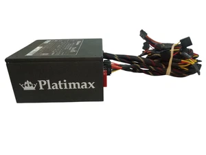 Enermax Platimax EPM600AWT 600w Semi Modular 80 Plus Plat ATX PSU | Tested Works - Picture 1 of 6