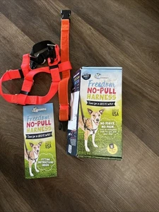2 Hounds Freedom No Pull Harness Only 1” Medium Red for Dogs 40-60 Pounds - Picture 1 of 8