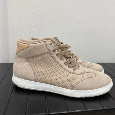 Cole Haan High Top Suede Beige Women Sneakers Size 8 - Image 1 of 4