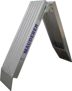 Alu Auffahrschienen 550 kg, 250 cm klappbar Mauderer Auffahrrampe Verladeschiene - Bild 1 von 2