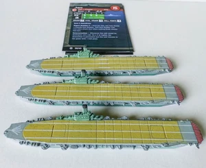 1x Junyo Axis & Allies War at Sea Miniatures 36/40 Condition Zebra - Picture 1 of 2