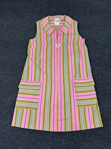 VTG 60’s /70’s Mod MCM Dela -Ann Loungewear Psychedelic Groovy Robe House Coat - Picture 1 of 7