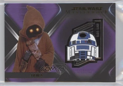 2021 Topps Star Wars Masterwork Character Medallions Purple /50 Jawa #CM-JR 1u6 - Image 1 of 3