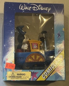 ! Figura de PVC de colección 1988 Walt Disney Comicland Mickey Mouse Steamboat Willie - Imagen 1 de 24