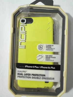 Capa Incipio DualPro camada dupla para Apple iPhone 6 Plus/6s Plus - Amarela - Imagem 1 de 2