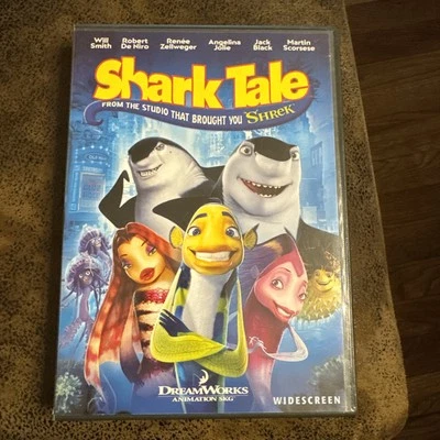 Shark Tale DVD, 2004 Will Smith Robert De Niro Jack Black DreamWorks preowned - Image 1 of 3