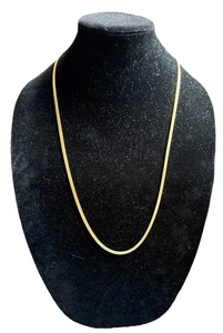 Monet Necklace Chain Goldtone ~30 Inch Length NOV25 - Picture 1 of 12
