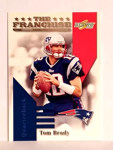 2002 SCORE THE FRANCHISE TOM BRADY # FR-18 2ND YEAR!  NEW ENGLAND PATRIOTS - Picture 1 of 2
