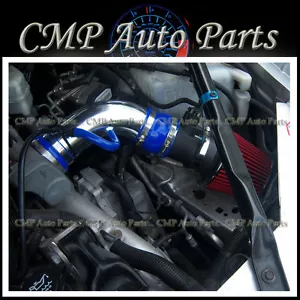 BLUE RED AIR INTAKE KIT SYSTEMS FIT 2005-2008 PONTIAC GRAND PRIX GXP 5.3 5.3L V8 - Picture 1 of 1