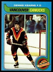 1979-80 Topps Dennis Kearns Vancouver Canucks #76