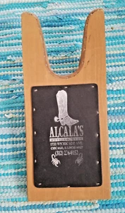 ALCALAs of Chicago BOOT JACK  wooden vintage rugged - Picture 1 of 13