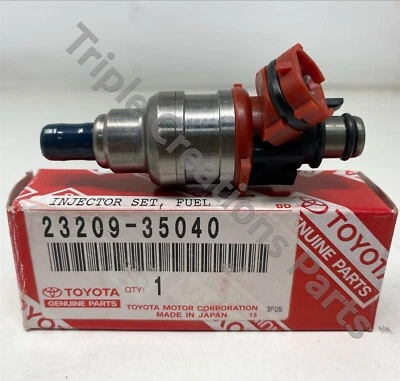 Conjunto de inyector de combustible genuino Toyota 2320935040 23209-35040 OEM Foto 1 de 2