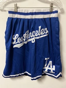Vintage Just Don Los Angeles Dodgers Baseball MLB Men's Shorts Size L *READ - Picture 1 of 6
