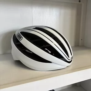 New Abus Aventor Cycling Helmet - Medium  White - Picture 1 of 4