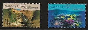 UN Scott #Geneva 333-34, Singles 1999 Complete FVF MNH - Picture 1 of 1