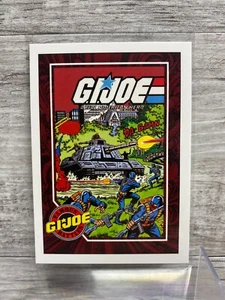 1991 Impel Hasbro GI Joe Series 1 Card Famous Battles #154 Cobra Commander - Picture 1 of 2