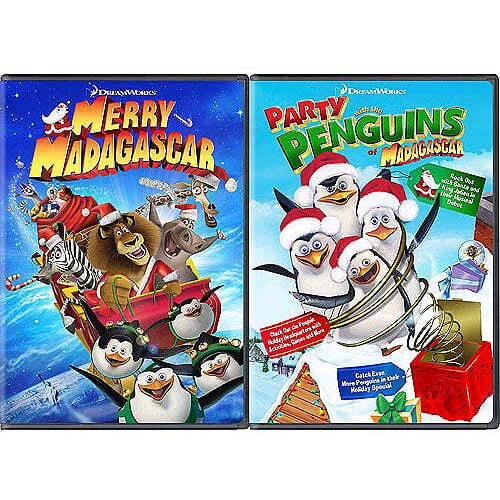 Merry Madagascar / Party With The Penguins 2-Pack (DVD) - Image 1 of 1