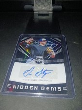 2020 Panini Elite Extra Edition Hidden Gems Gus Steiger Refractor Auto #HG-GS