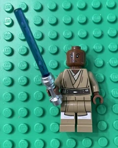 LEGO Star Wars Clone Wars Mace Windu Jedi Master Minifigur (sw0889) aus 75199 - Bild 1 von 2