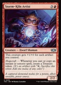 MTG - STORM-KILN ARTIST - Tarkir Dragonstorm Com (U) - Picture 1 of 1