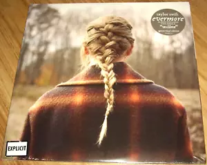 TAYLOR SWIFT *2 x Green Vinyl LP ' EVERMORE ( Bonus Tracks ) ' 2020 NEW & SEALED - Picture 1 of 3