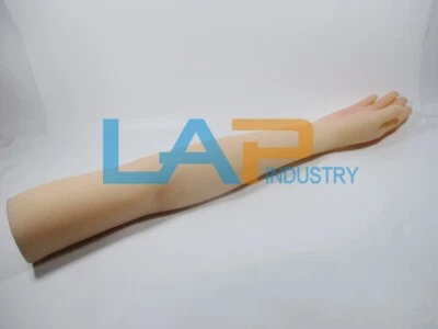 Maniquí de simulación de brazo largo silicona TPE brazo molde de mano para hombres y mujeres 45 cm Foto 1 de 4