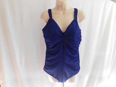 Traje de baño Gabar para mujer traje de baño morado de una pieza talla 16 Foto 1 de 4