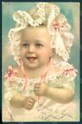 Greetings Birth Baby Girl serie 12798 postcard HR0735