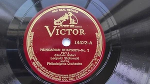 Leopold Stokowski 78rpm Single 12-inch Victor Records VE #14422  NEAR MINT COPY! - Picture 1 of 4