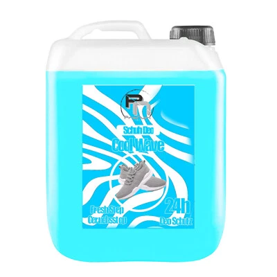 PRONURI 5 L Schuh Deo Geruchsstopp Geruchsentferner Schuhspray Schuhe Cool Wave