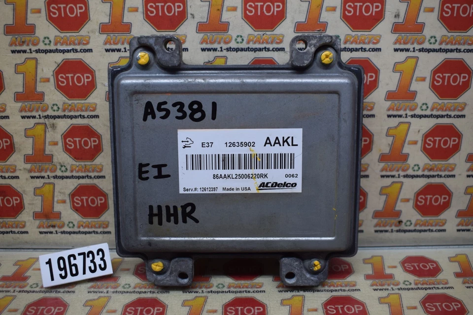 Chevrolet HHR 2007-2011 motor ordenador ecu ecm 12612397 12635902 AAKL OEM Foto 1 de 4
