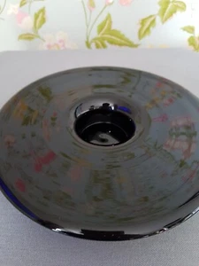 Portacandele votivo vintage IKEA vetro nero tea light di Maria Vinka piattino volante - Foto 1 di 10