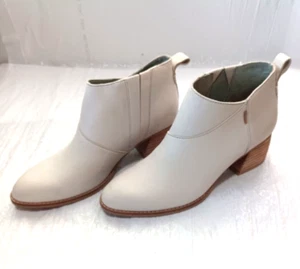 Bottines femme Toms pointure 6 beige clair à enfiler cowgirl western boots - Photo 1/9