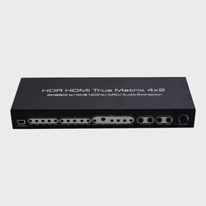 8K HDR HDMI True Matrix 4x2 Switch - Bild 1 von 3