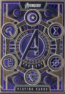Tarjetas de juego estándar para bicicleta: Marvel's Avengers (1 mazo) - Imagen 1 de 2