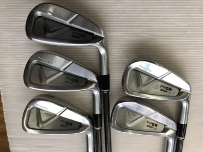 2021 PRGR 05 IRON  6~PW 5PC MCI R-FLEX IRON SET GOLF CLUB D613 - Image 1 of 4