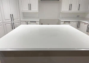 Arctic White -  Pure white - Top Quality Quartz Worktops -  Supply and Fit - Picture 1 of 13