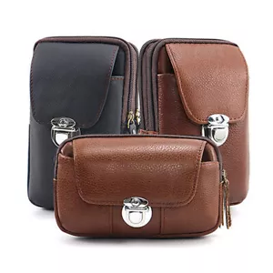 Leisure Sports Bag Fanny Pack Waist Bag Shoulder Bag Messenger Phone Pocket - Picture 1 of 21
